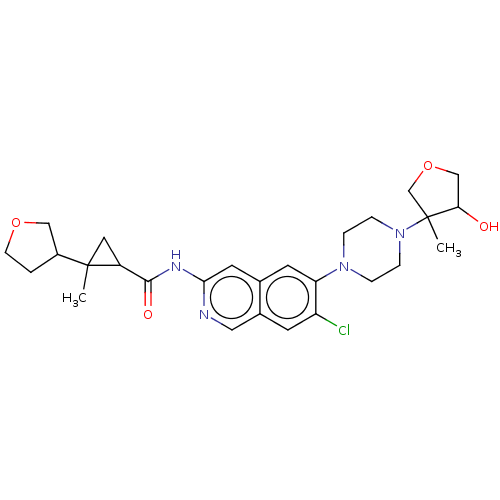 Chemical structure of BindingDB Monomer ID 50594457
