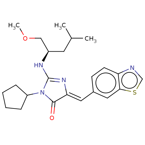 Chemical structure of BindingDB Monomer ID 50631427