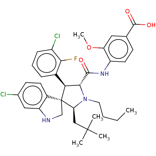 Chemical structure of BindingDB Monomer ID 50631481