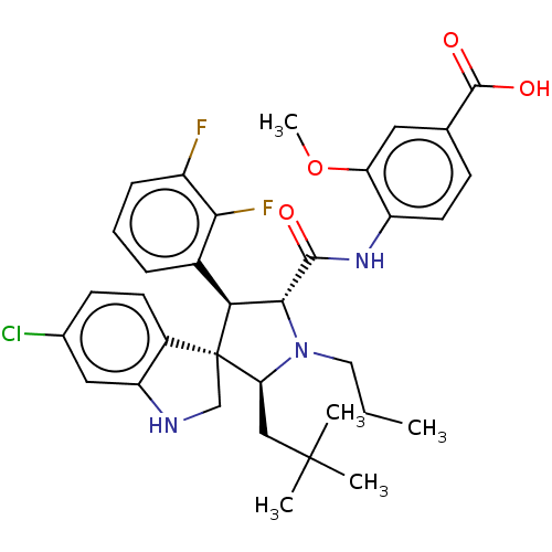 Chemical structure of BindingDB Monomer ID 50631484
