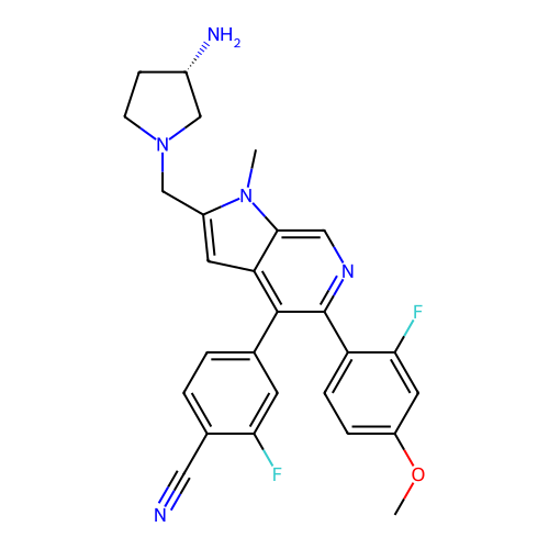 Chemical structure of BindingDB Monomer ID 50653370