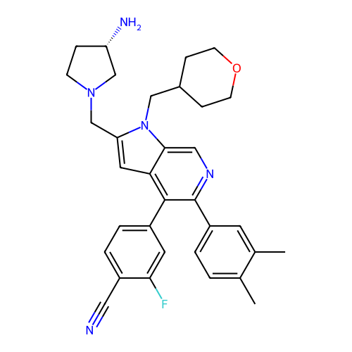 Chemical structure of BindingDB Monomer ID 50653389