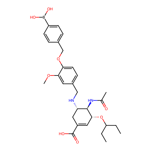 Chemical structure of BindingDB Monomer ID 50654221