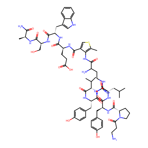 Chemical structure of BindingDB Monomer ID 50654294