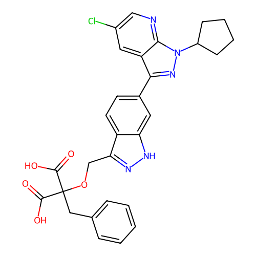 Chemical structure of BindingDB Monomer ID 50654586