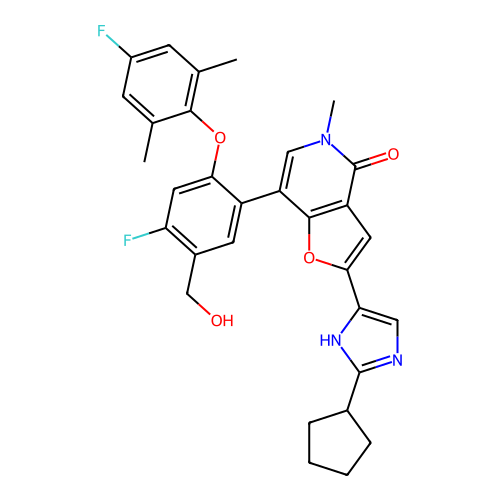 Chemical structure of BindingDB Monomer ID 50655346