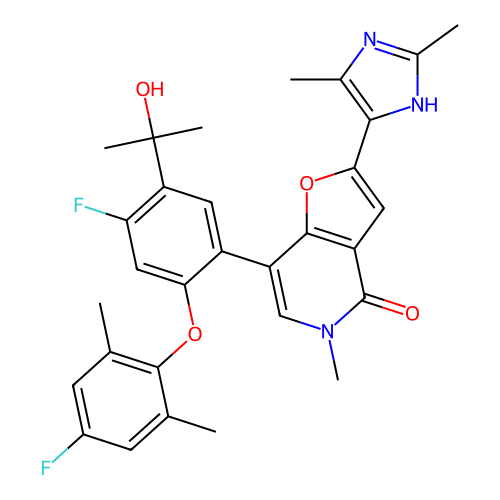 Chemical structure of BindingDB Monomer ID 50655374
