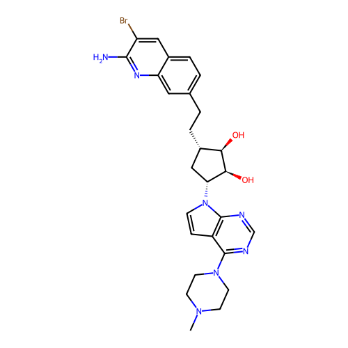 Chemical structure of BindingDB Monomer ID 50655552