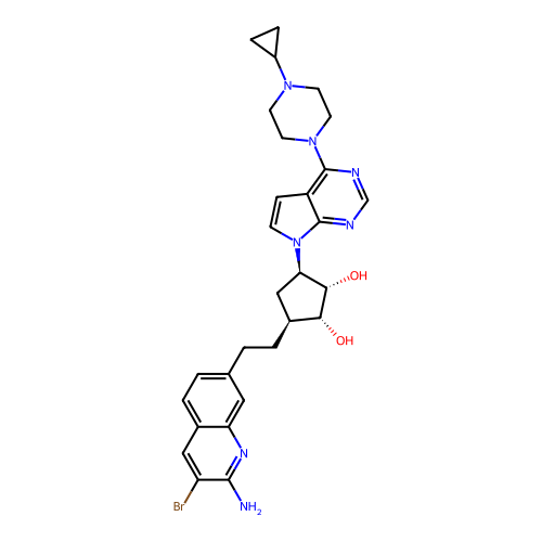 Chemical structure of BindingDB Monomer ID 50655556