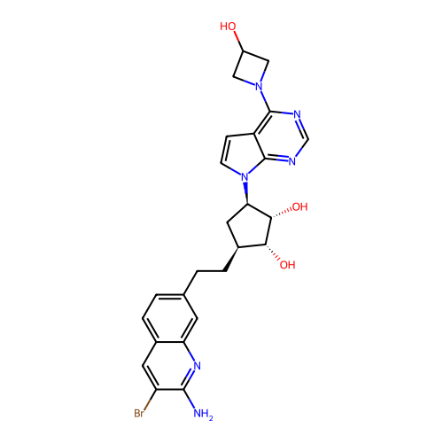 Chemical structure of BindingDB Monomer ID 50655565