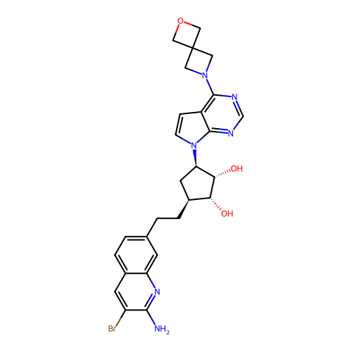 Chemical structure of BindingDB Monomer ID 50655567