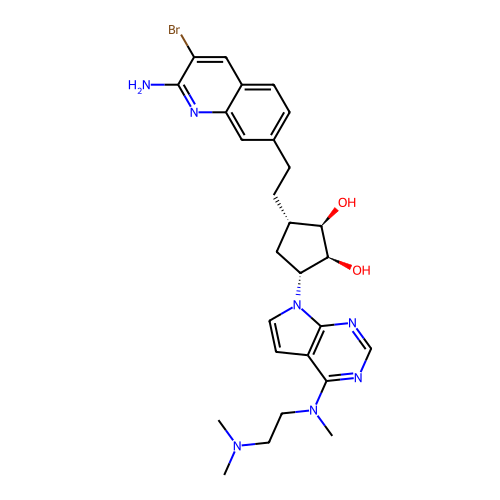 Chemical structure of BindingDB Monomer ID 50655569