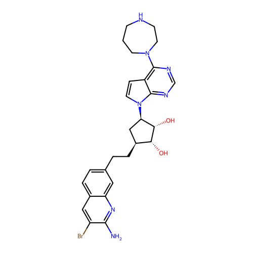 Chemical structure of BindingDB Monomer ID 50655570