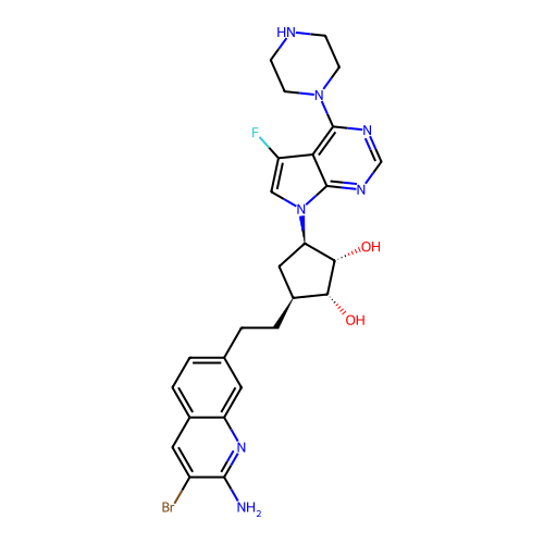 Chemical structure of BindingDB Monomer ID 50655572