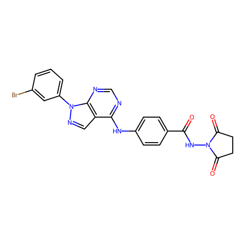 Chemical structure of BindingDB Monomer ID 50655727