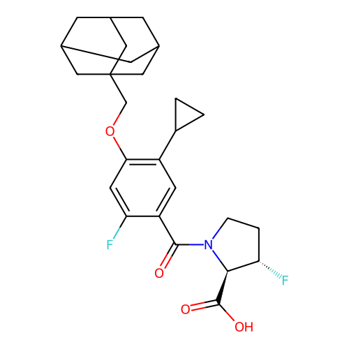 Chemical structure of BindingDB Monomer ID 50655803