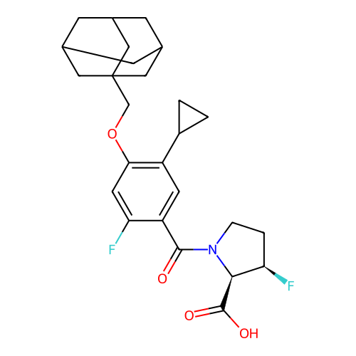 Chemical structure of BindingDB Monomer ID 50655804