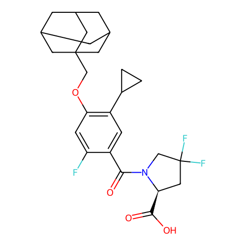 Chemical structure of BindingDB Monomer ID 50655807