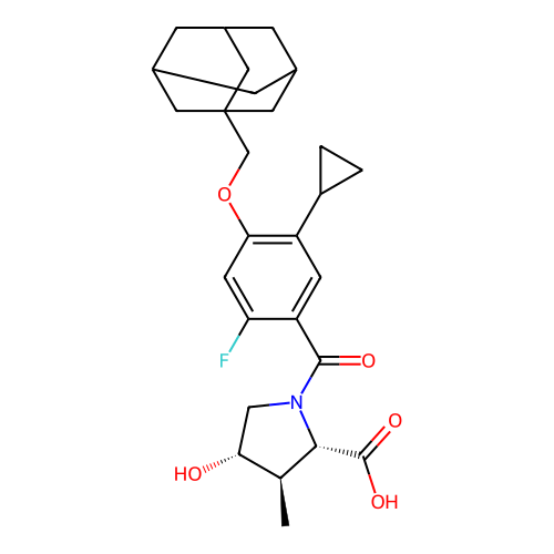 Chemical structure of BindingDB Monomer ID 50655822