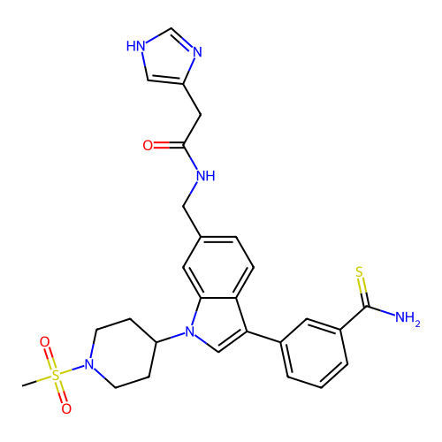 Chemical structure of BindingDB Monomer ID 50655907