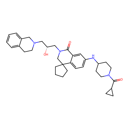 Chemical structure of BindingDB Monomer ID 50656205