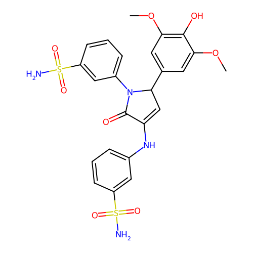 Chemical structure of BindingDB Monomer ID 50656390