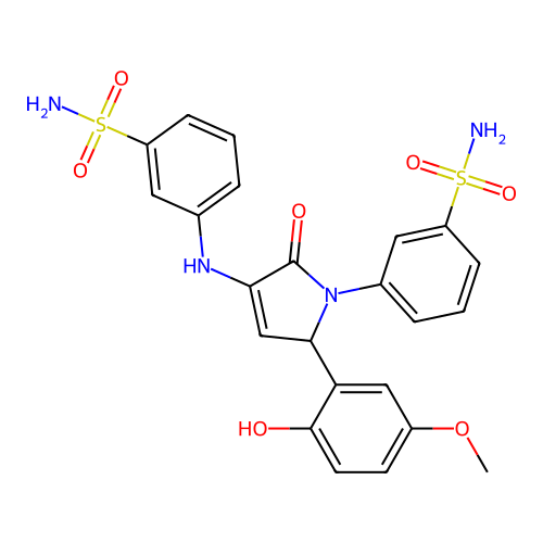 Chemical structure of BindingDB Monomer ID 50656393