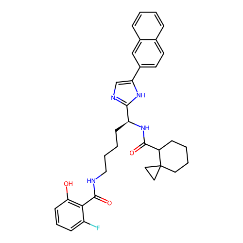 Chemical structure of BindingDB Monomer ID 50657155