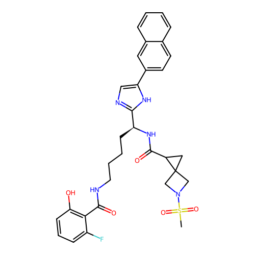 Chemical structure of BindingDB Monomer ID 50657159