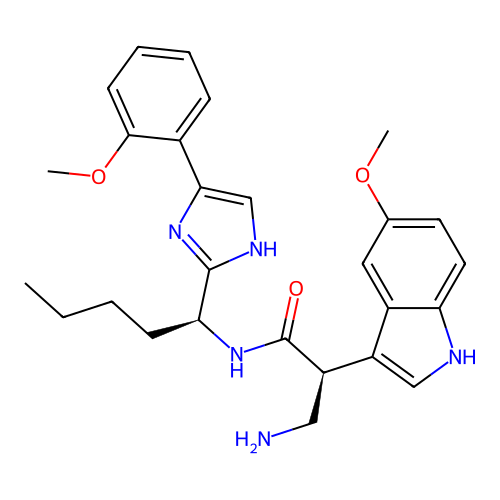 Chemical structure of BindingDB Monomer ID 50657165