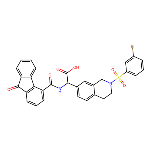 Chemical structure of BindingDB Monomer ID 50657243