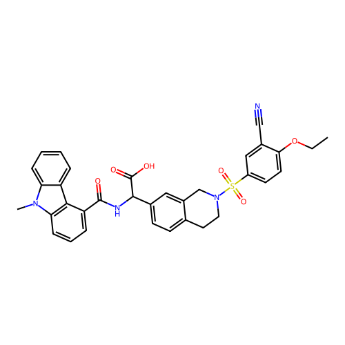 Chemical structure of BindingDB Monomer ID 50657264