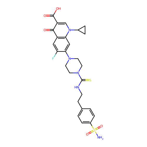 Chemical structure of BindingDB Monomer ID 50657546