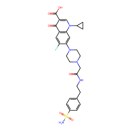Chemical structure of BindingDB Monomer ID 50657550