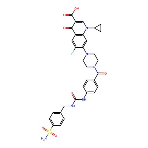 Chemical structure of BindingDB Monomer ID 50657562