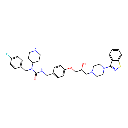 Chemical structure of BindingDB Monomer ID 50658282