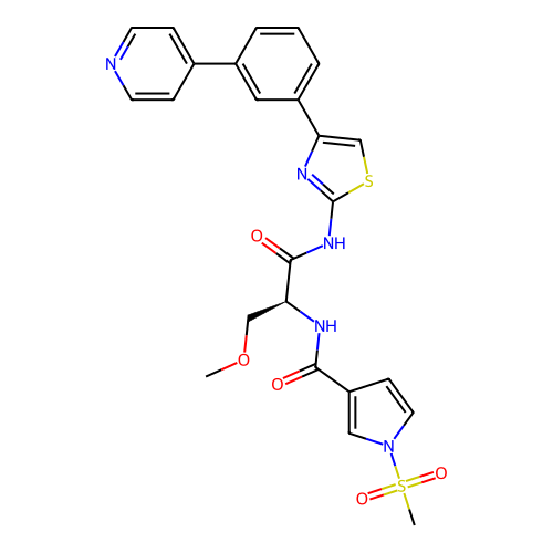 Chemical structure of BindingDB Monomer ID 50658486