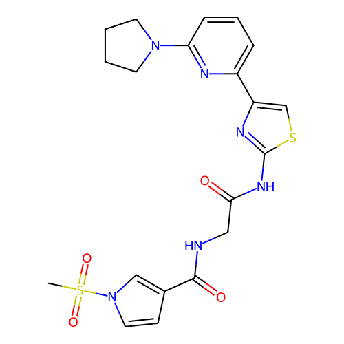 Chemical structure of BindingDB Monomer ID 50658497