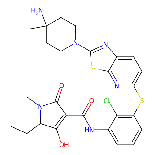 Chemical structure of BindingDB Monomer ID 50659873