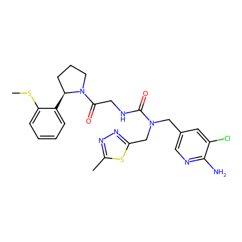 Chemical structure of BindingDB Monomer ID 50660033