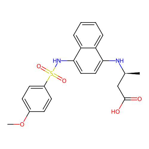 Chemical structure of BindingDB Monomer ID 50660366