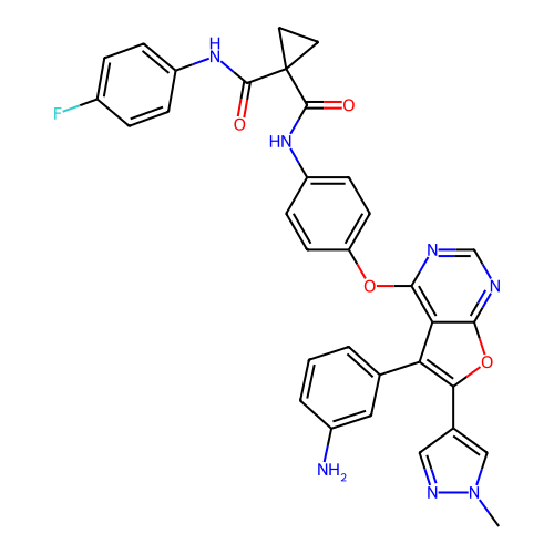 Chemical structure of BindingDB Monomer ID 50661246