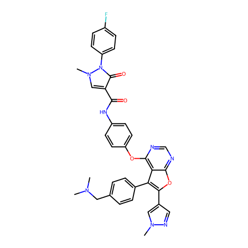 Chemical structure of BindingDB Monomer ID 50661253