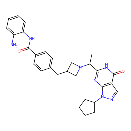 Chemical structure of BindingDB Monomer ID 50661381