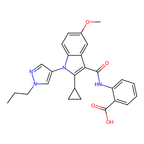 Chemical structure of BindingDB Monomer ID 50661755