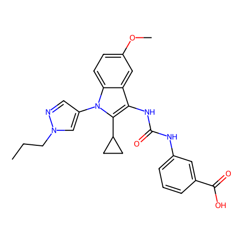 Chemical structure of BindingDB Monomer ID 50661764