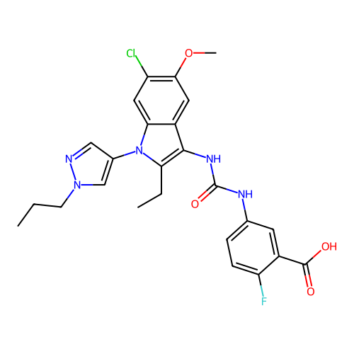 Chemical structure of BindingDB Monomer ID 50661767