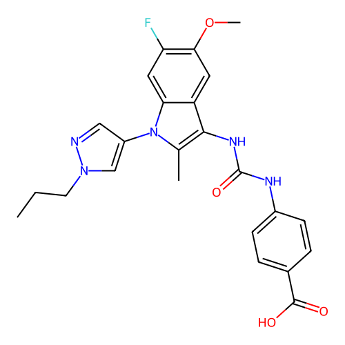 Chemical structure of BindingDB Monomer ID 50661769