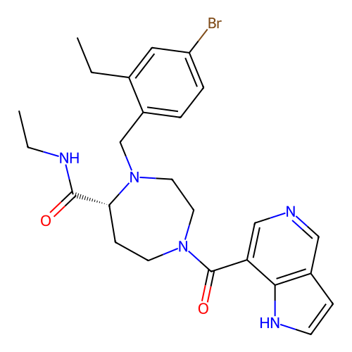 Chemical structure of BindingDB Monomer ID 50662223