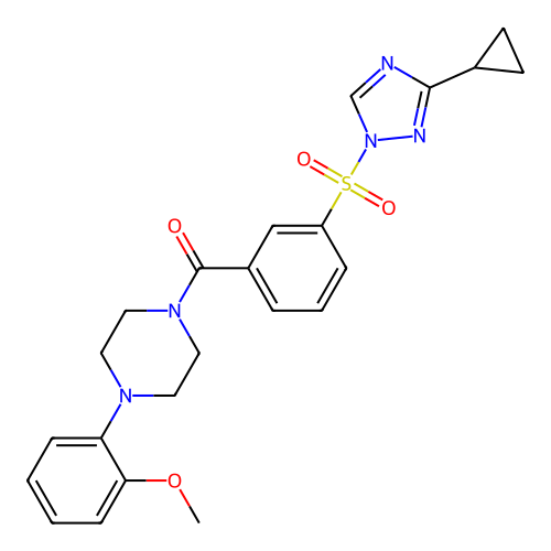 Chemical structure of BindingDB Monomer ID 50662323